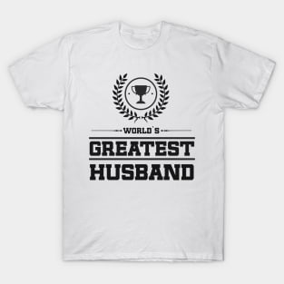 World`s Greatest Husband T-Shirt